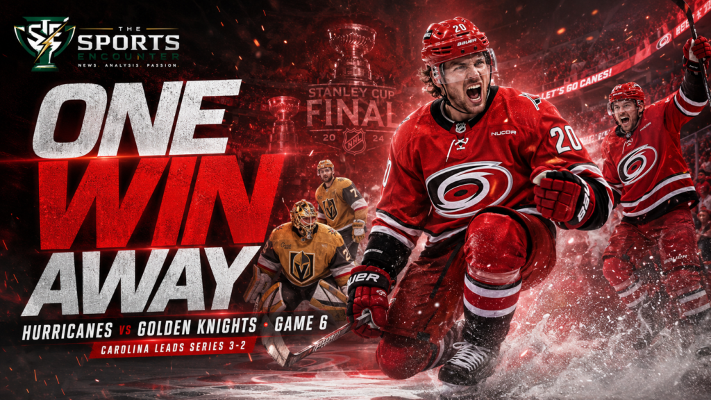 Hurricanes vs Golden Knights Game 6 Analysis Carolina One Win From Stanley Cup Glory