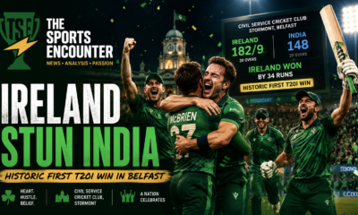 Ireland Stun India for Historic First T20I Win