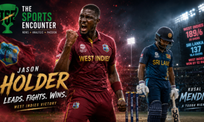Jason Holder Propels West Indies to T20I win over Sri Lanka