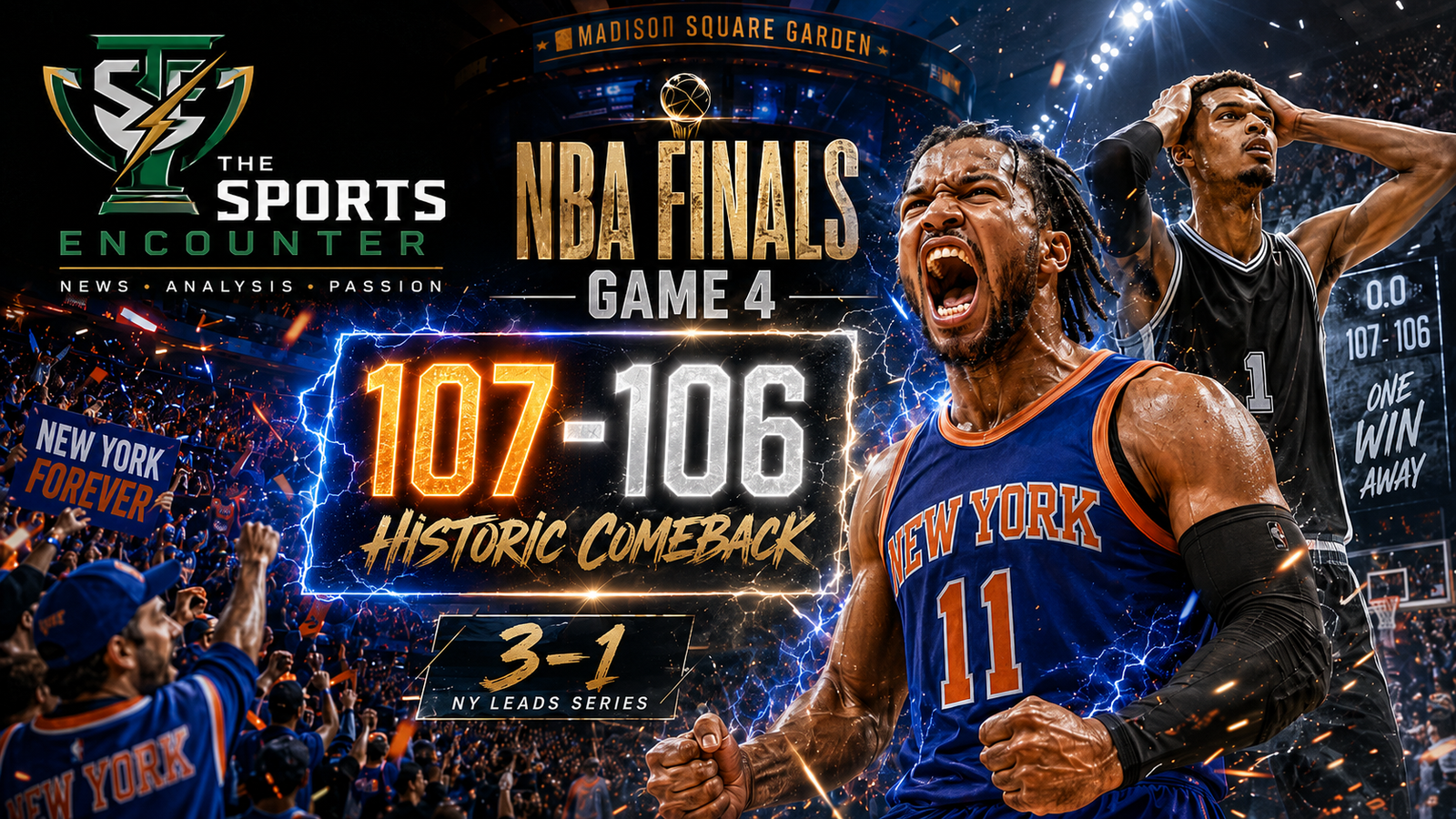 Knicks Teach Spurs the Cruelest Lesson of the NBA Finals