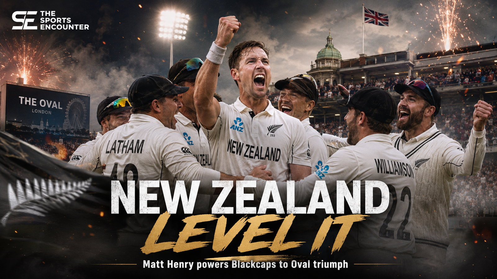 New Zealand Force Series Decider with a Crushing Win Over England in 2nd Test