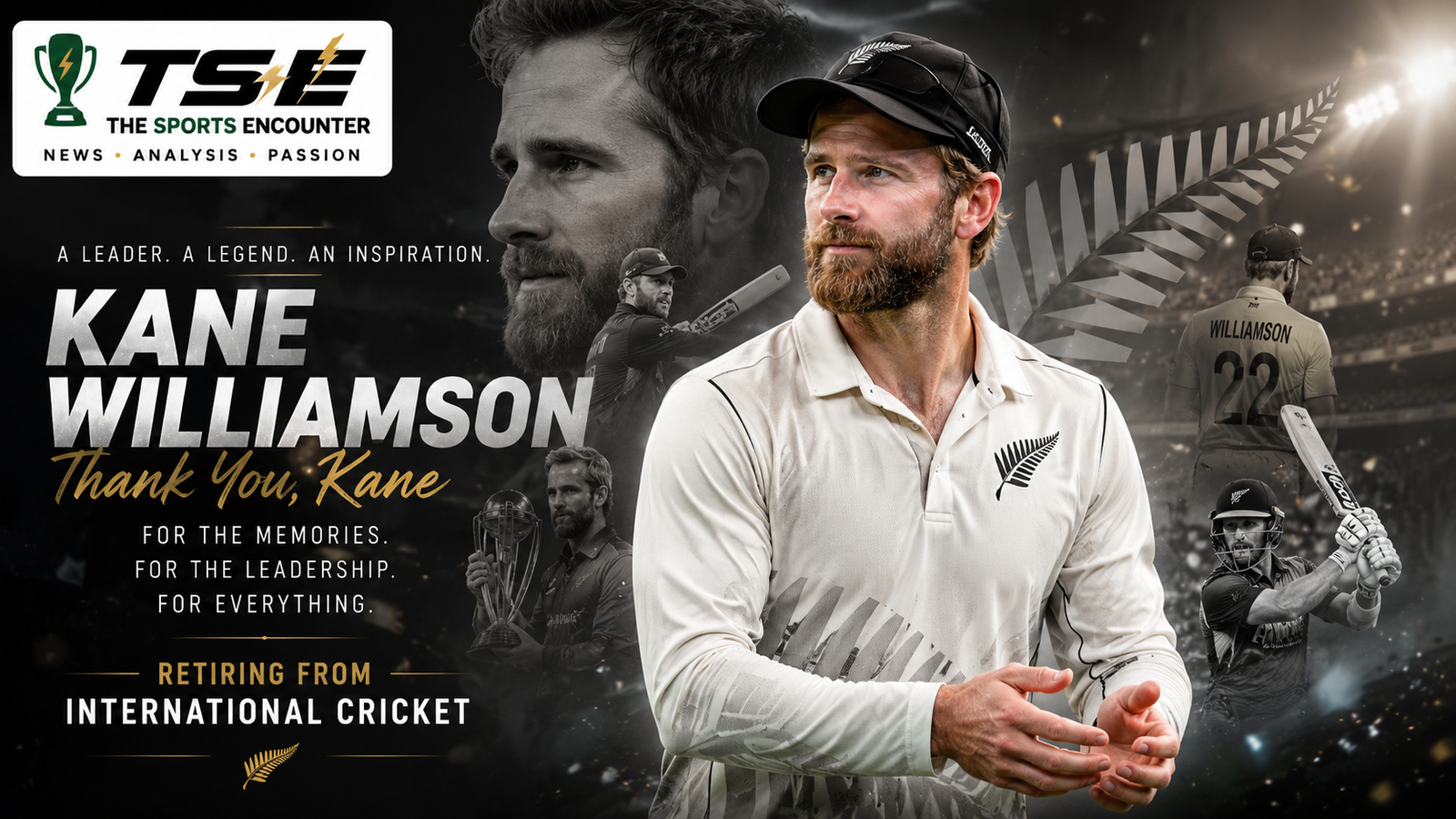 New Zealand Says Goodbye to Its Quietest Giant Kane Williamson