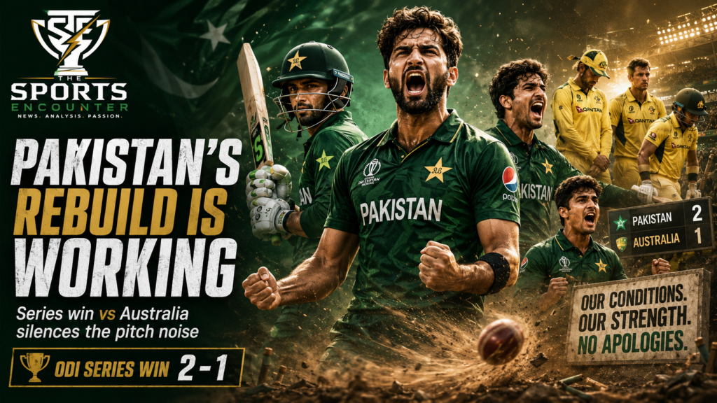 Pakistan Beat Australia 2-1, and the Pitch Criticism Completely Misses the Point