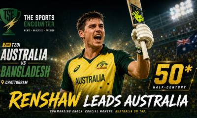 Renshaw Powers Australia to Unassailable 2-0 Lead in Bangladesh T20I Series