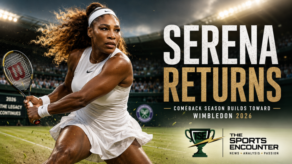 Serena Williams’ Tennis Return Turns Wimbledon 2026 Into a Family Reunion