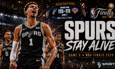 Spurs Stun Knicks in Game 3 to Keep the 2026 NBA Finals Alive | The Sports Encounter