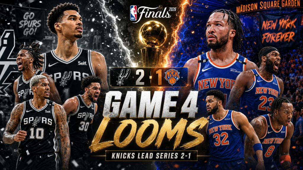 What to Look for in Game 4 of the 2026 NBA Finals series | The Sports Encounter