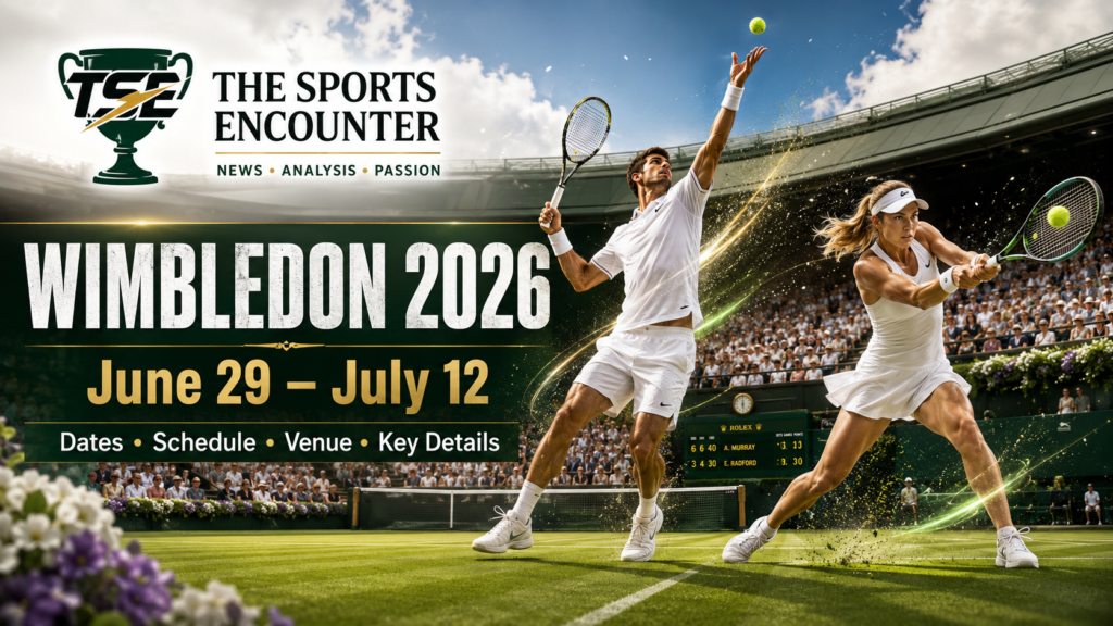 When Is Wimbledon 2026 Full Dates, Schedule, Venue and Key Details