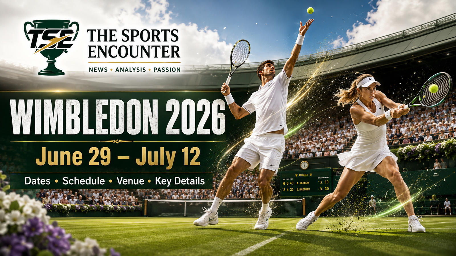 When Is Wimbledon 2026 Full Dates, Schedule, Venue and Key Details