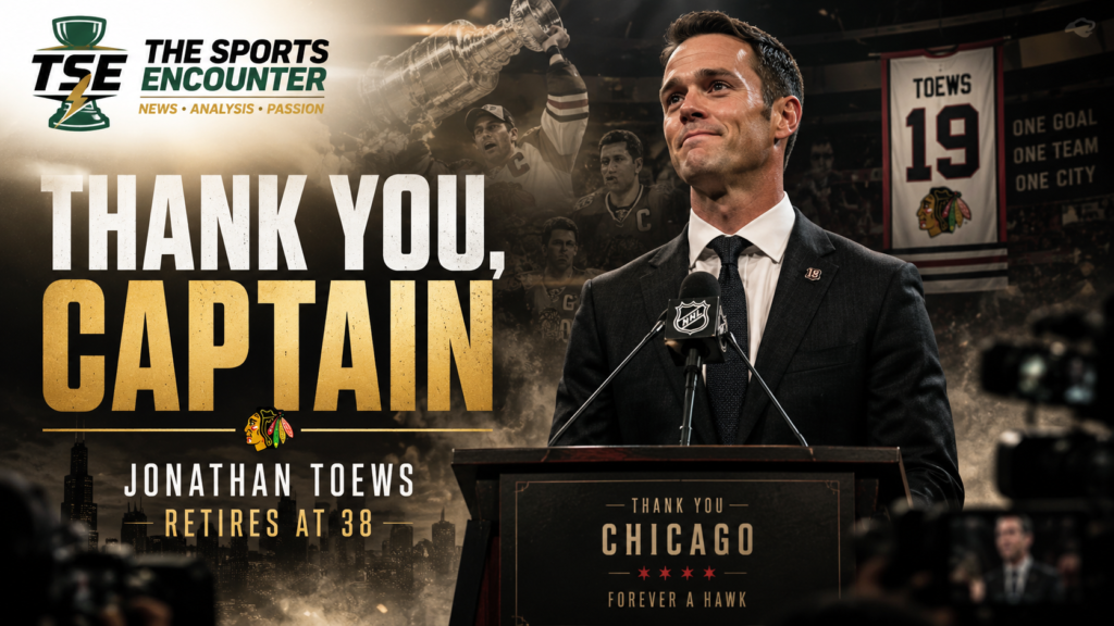 Where Jonathan Toews Stands in Blackhawks History