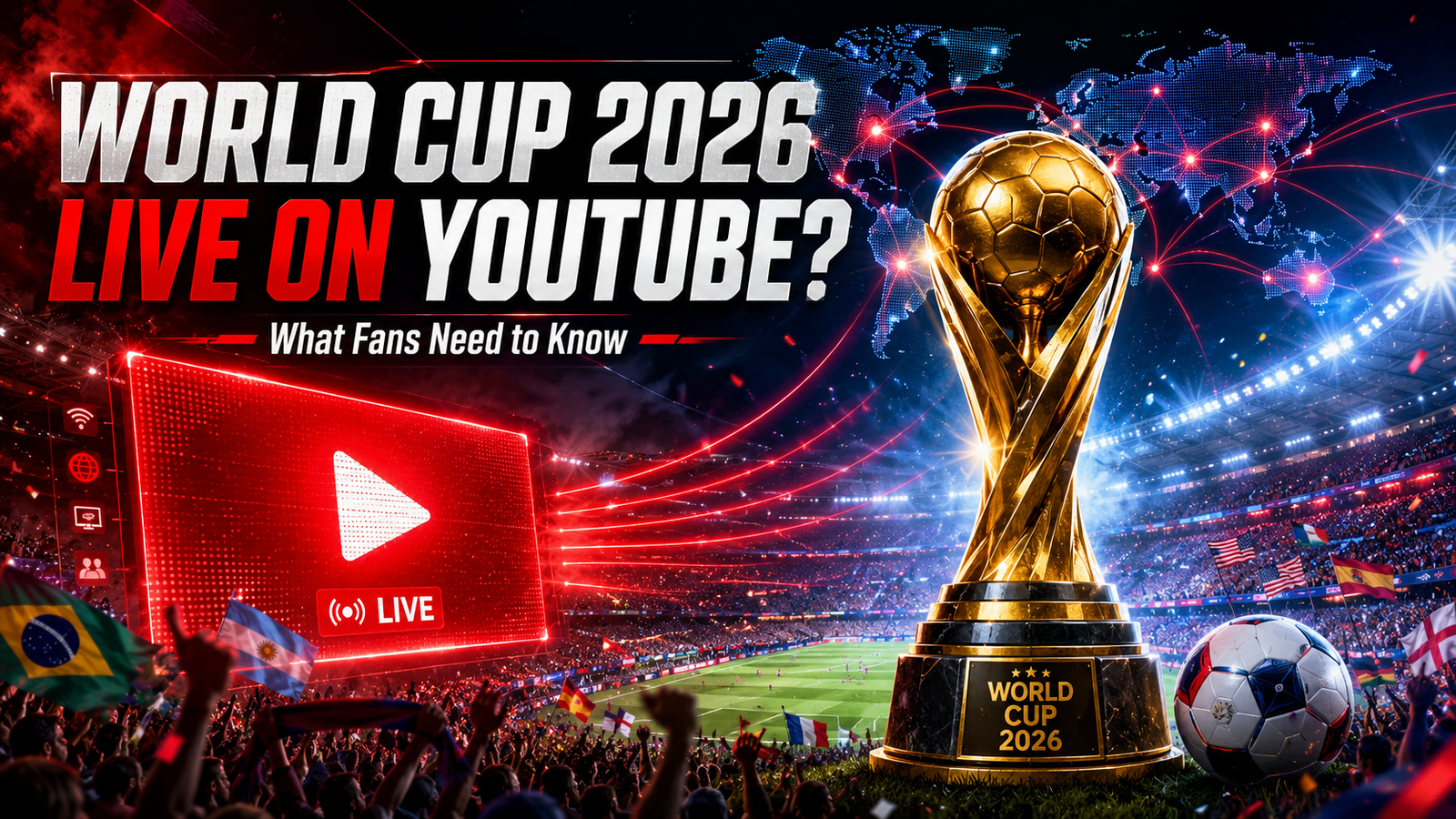Will the FIFA World Cup 2026 Be Live on YouTube