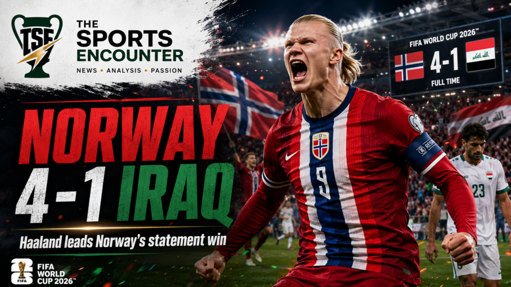 Haaland Makes World Cup Debut Count as Norway Beat Iraq 4-1