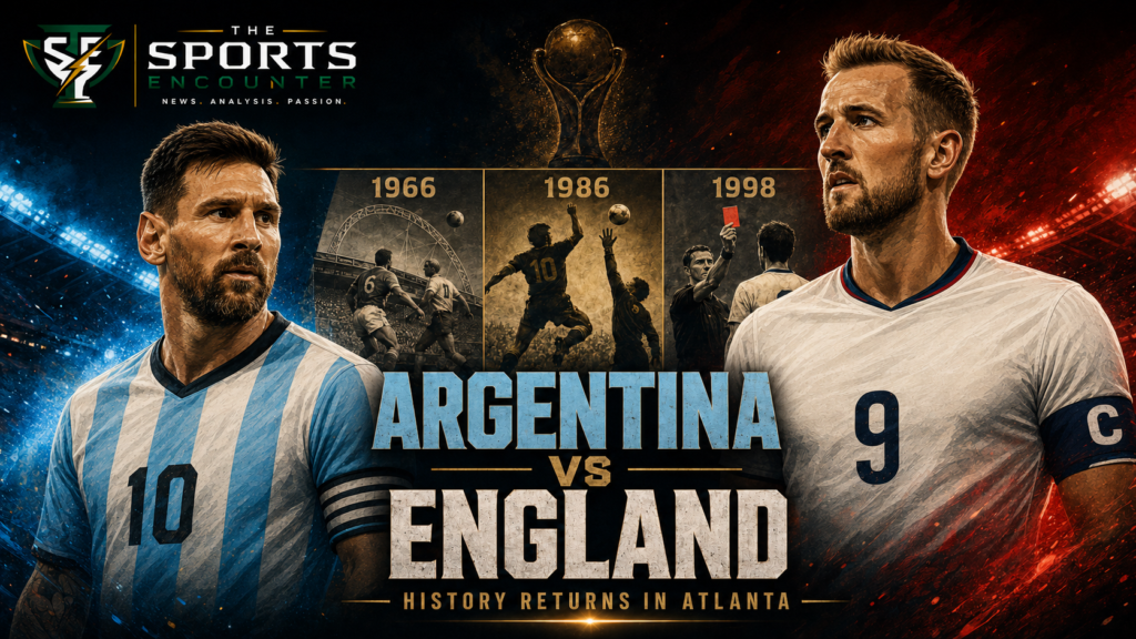 Messi Finally Meets England With a World Cup Final on the Line