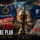 Cinematic VFX-style featured image showing a cracked FIFA World Cup trophy chained at the center beneath a fractured globe as CONCACAF rejects FIFA’s World Cup stake sale proposal. A CONCACAF flag with a red “Rejected” stamp faces a FIFA flag in a storm-lit stadium, with the headline “CONCACAF Rejects FIFA Stake Plan” and the official The Sports Encounter logo in the top-left.