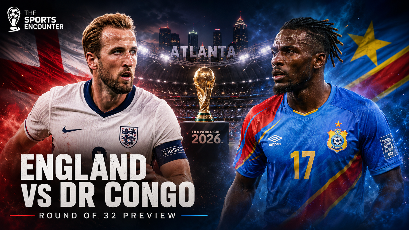 Can Harry Kane Guide England Past DR Congo and Into the Round of 16?