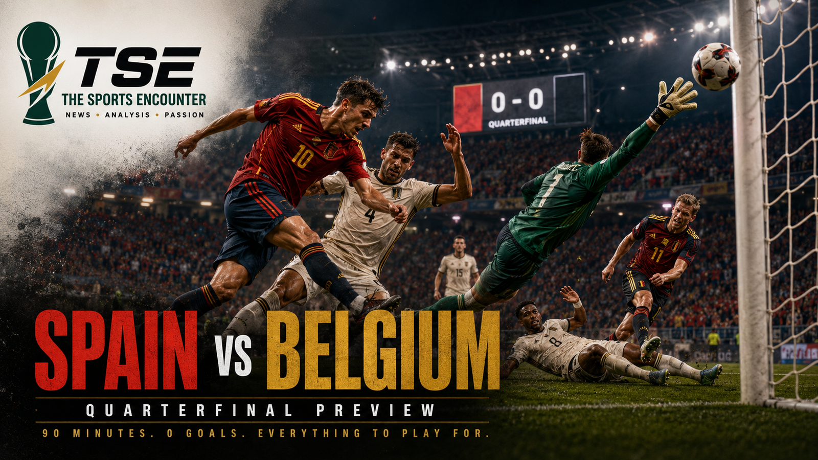 Spain vs Belgium: La Roja’s Control Meets Belgium’s Knockout Fire.