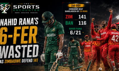 Zimbabwe Stun Bangladesh by 25 Runs After Turning 141 Into a Winning Total
