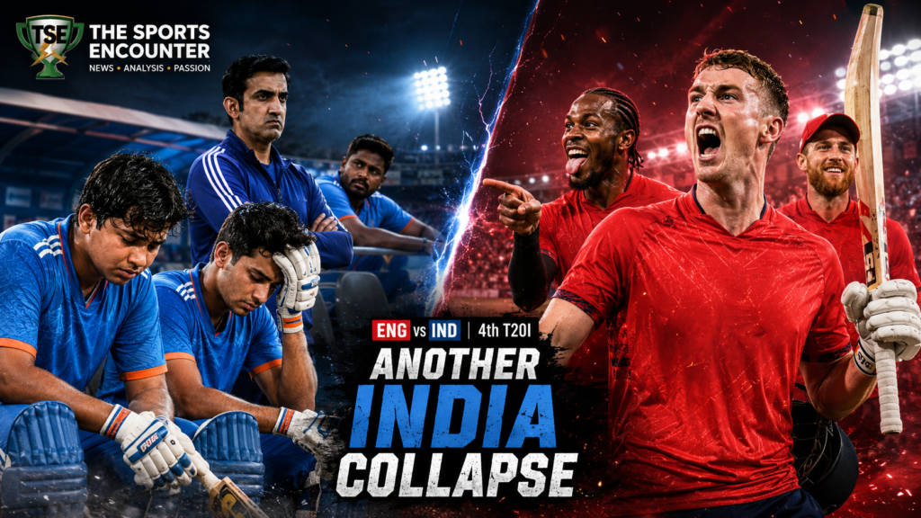 India’s T20I Problems Deepen as England Seal Ruthless Nine-Wicket Win