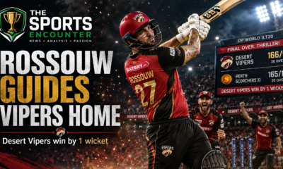 Akeal Hosein Nearly Steals It, but Desert Vipers Escape in Final Over