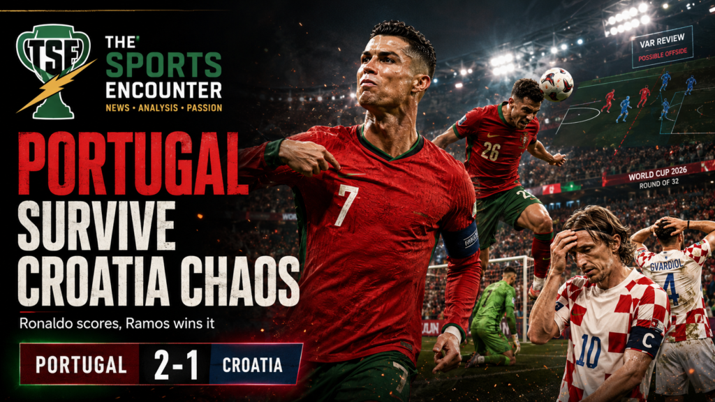 Portugal Edge Croatia After VAR Drama, Four Disallowed Goals and Late Ramos Winner
