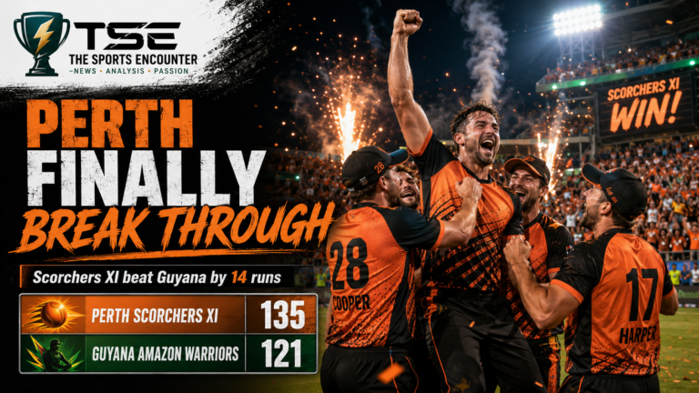 Perth Find Their Missing Finish as Spin Silences Guyana