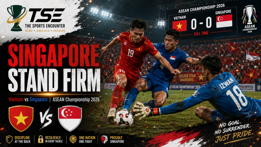 Singapore Frustrate Vietnam in Hanoi as Group A Turns Into a Three-Team Fight