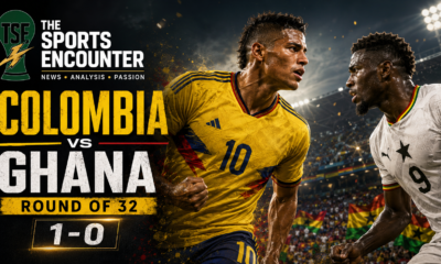 Colombia Edge Ghana as Final Round of 32 Match Sends Los Cafeteros Into Switzerland Clash