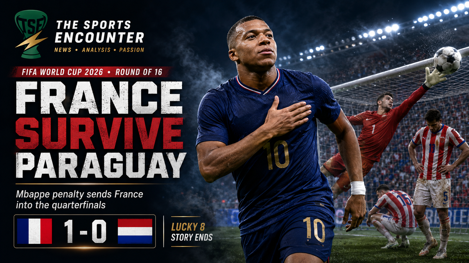 Paraguay Frustrate France, but Mbappé Finds the Knockout Answer