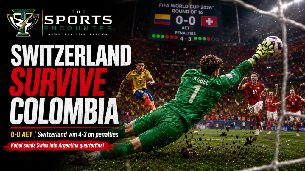 Kobel Breaks Colombia Hearts as Switzerland Reach World Cup Quarterfinals