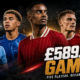 Alexander Isak, Morgan Rogers, Florian Wirtz, Elliot Anderson, and Moisés Caicedo feature in a cinematic poster highlighting the Premier League’s £589.5 million transfer gamble.