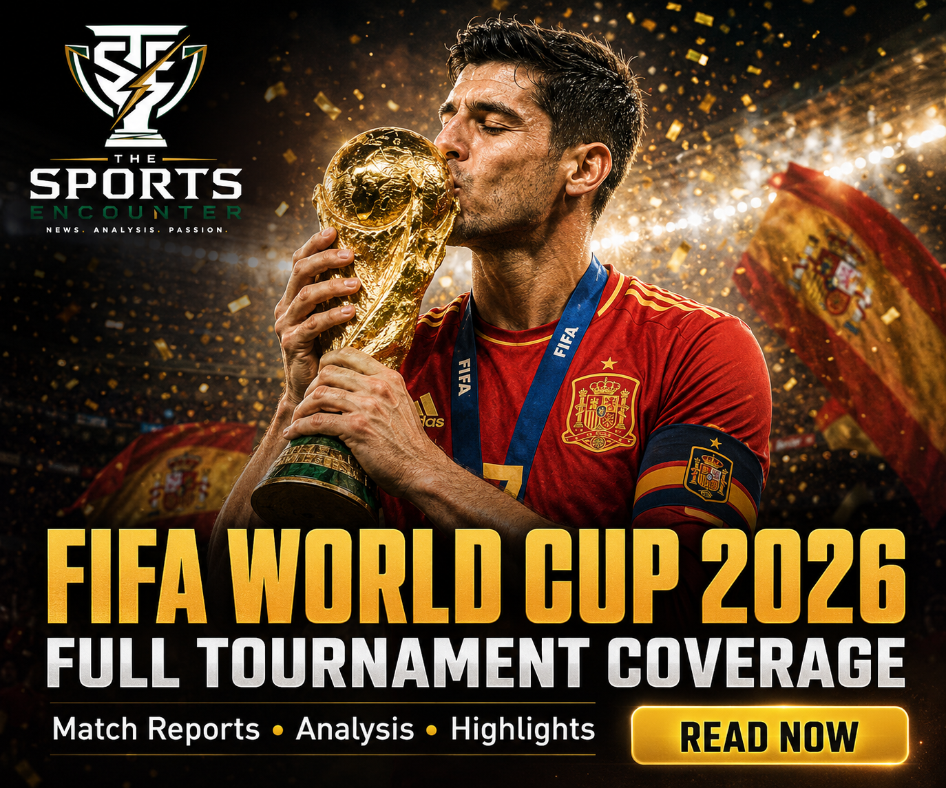FIFA World Cup 2026 coverage hub on The Sports Encounter