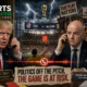 Donald Trump speaks on the phone with FIFA President Gianni Infantino as soccer fans protest political interference before the USA vs Belgium World Cup clash.