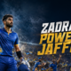 Ibrahim Zadran celebrates during his 95-run innings as Jaffna Kings defeat Colombo Kaps by 19 runs in LPL 2026 Match 15.