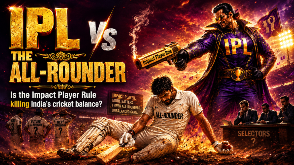 Is the IPL Impact Player Rule Weakening All-Rounder Development
