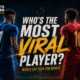 Two anonymous football players face off inside a VFX-style stadium as fans debate who became the most viral player of the FIFA World Cup 2026.