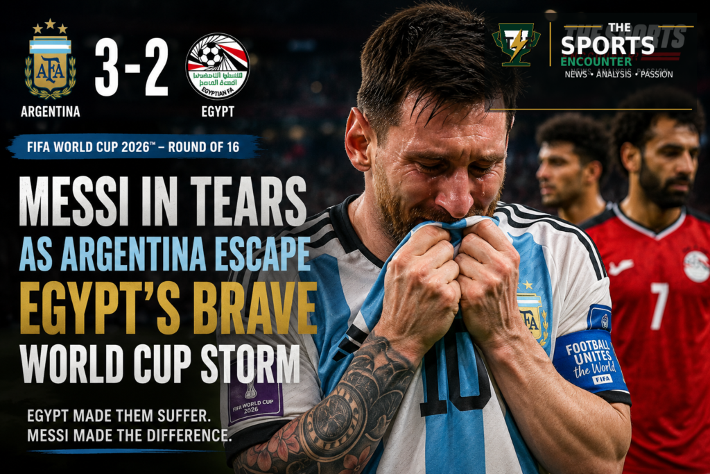 Messi Saves Argentina After Egypt Push Champions to the Brink