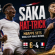 Saka Hat-Trick Outshines Mbappé Record in World Cup Bronze Match