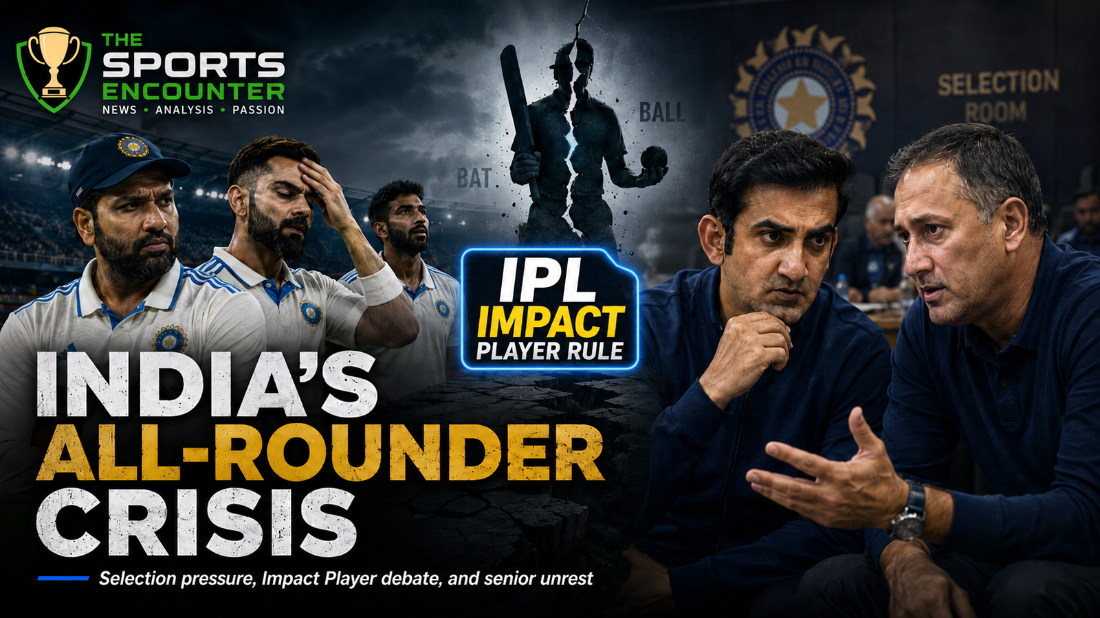 Is the IPL Impact Player Rule Fueling India’s All-Rounder Crisis?