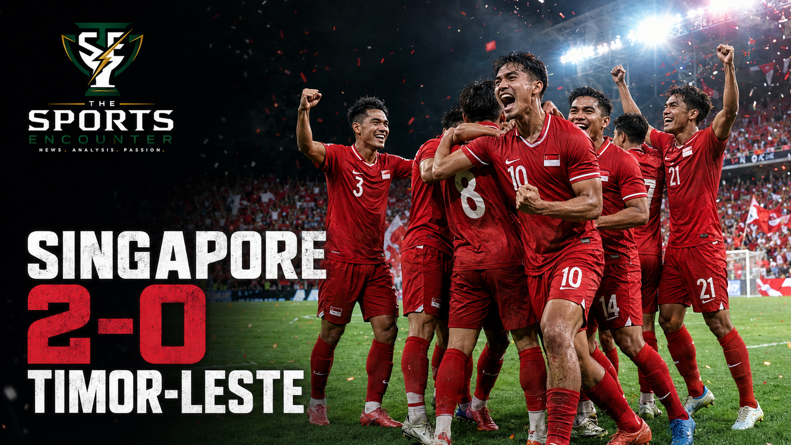 Singapore Finds Control Against Timor-Leste, but the Hardest Group A Tests Await