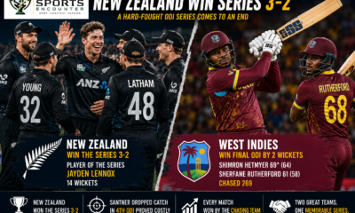 Hetmyer Holds His Nerve as West Indies Finish Gripping New Zealand Series With Victory