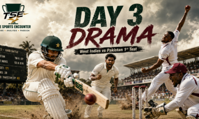 Greaves Five-For Gives West Indies Narrow Edge Over Pakistan