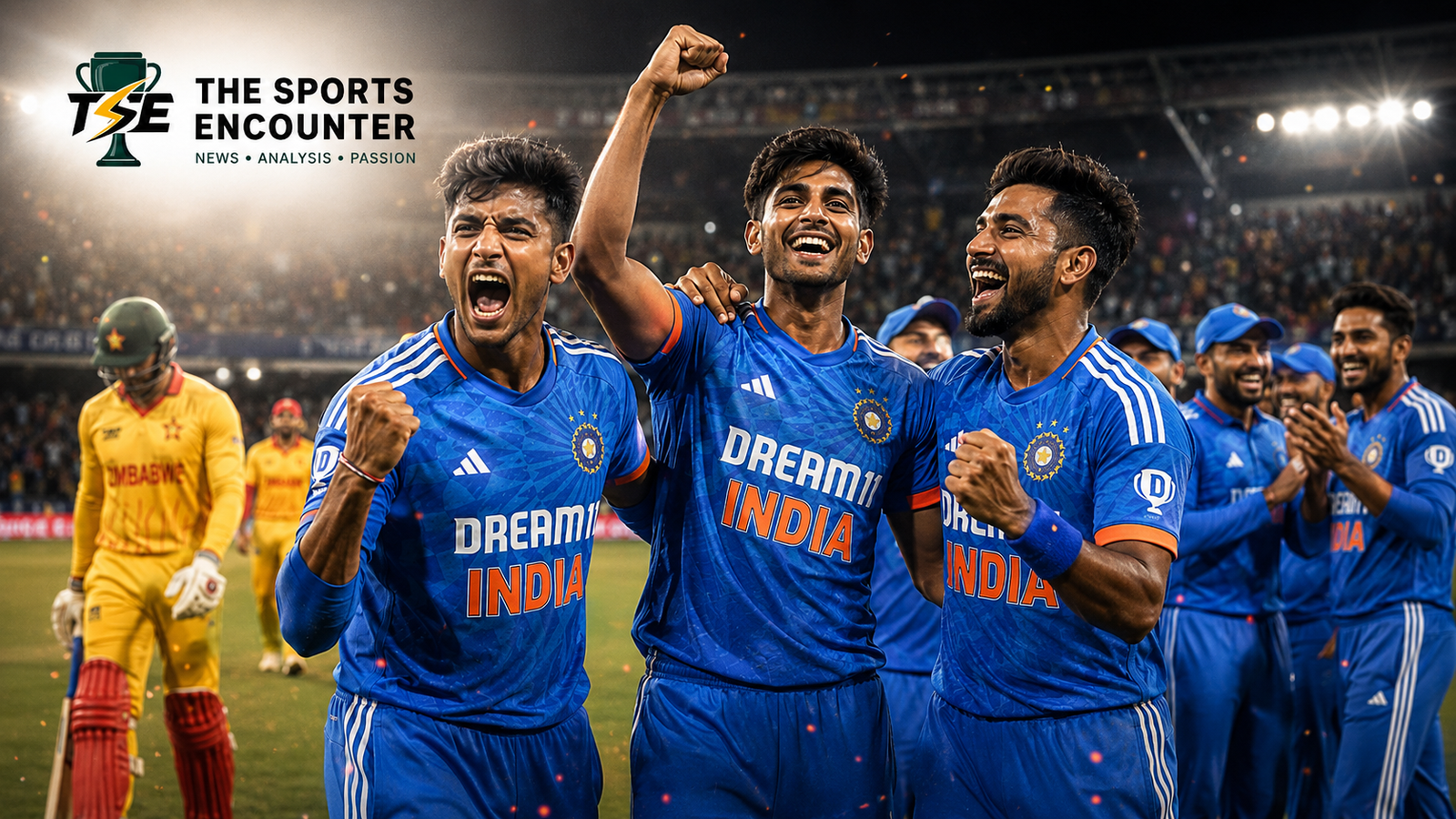 Mayank Strikes Early, Sooryavanshi Finishes Fast as India Crush Zimbabwe