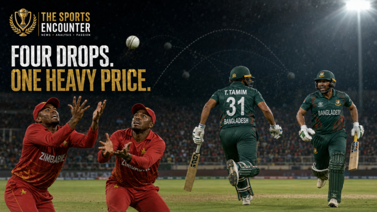 Bangladesh Punish Zimbabwe’s Dropped Catches to Level T20I Series