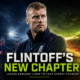 Andrew Flintoff stands between England Lions training imagery and a dramatic Sydney Thunder-inspired stadium backdrop, symbolizing his move from England’s development setup to a new Big Bash League coaching chapter.