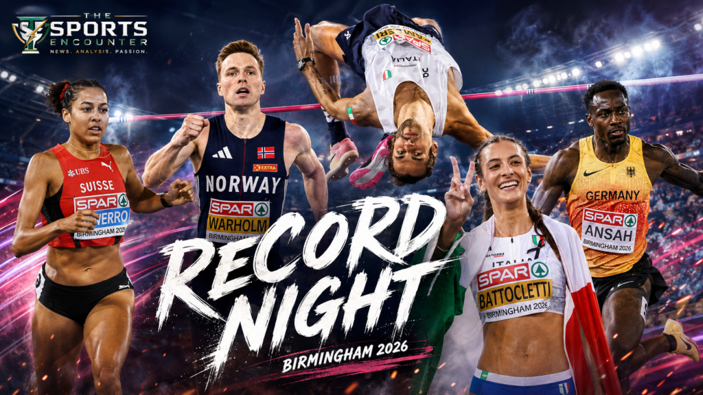 Audrey Werro, Karsten Warholm, Gianmarco Tamberi, Nadia Battocletti and Owen Ansah headline a record-filled Birmingham 2026 European Athletics Championships finals session.