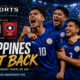 Philippines Punish 10-Man Laos to Rejoin Group B Race