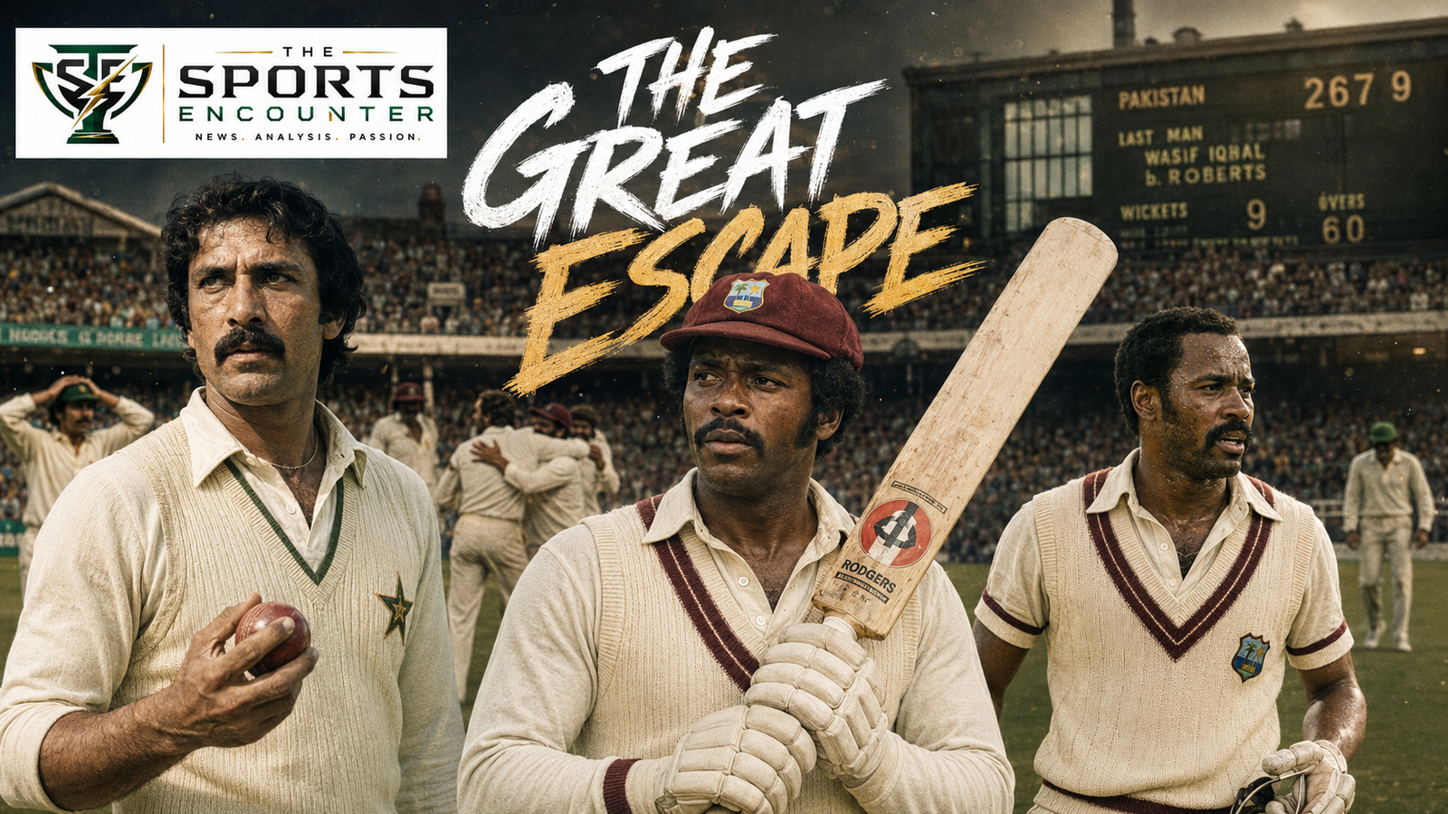 A Celebration of 5000 ODIs: How West Indies Escaped Pakistan’s Grip in the 1975 World Cup