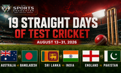 Test Cricket Takes Over August: Six Matches Create 19 Straight Days of Red-Ball Action
