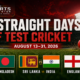 Test Cricket Takes Over August: Six Matches Create 19 Straight Days of Red-Ball Action
