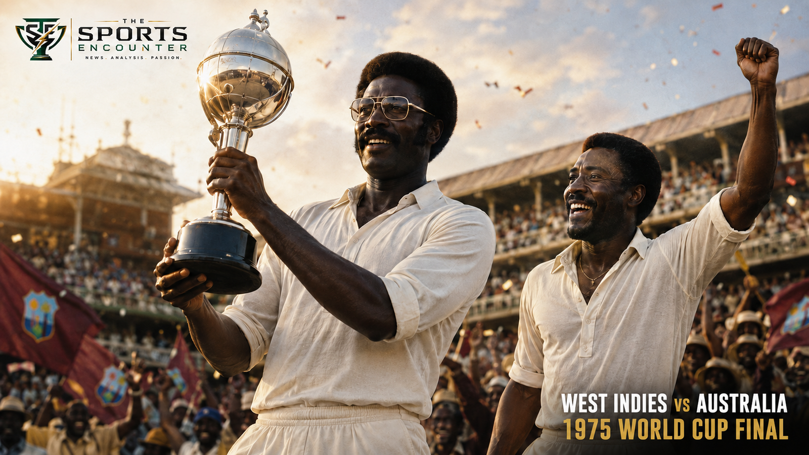 A Celebration of 5000 ODIs Match 3: Clive Lloyd and Viv Richards Drag West Indies Through a Chaotic World Cup Final